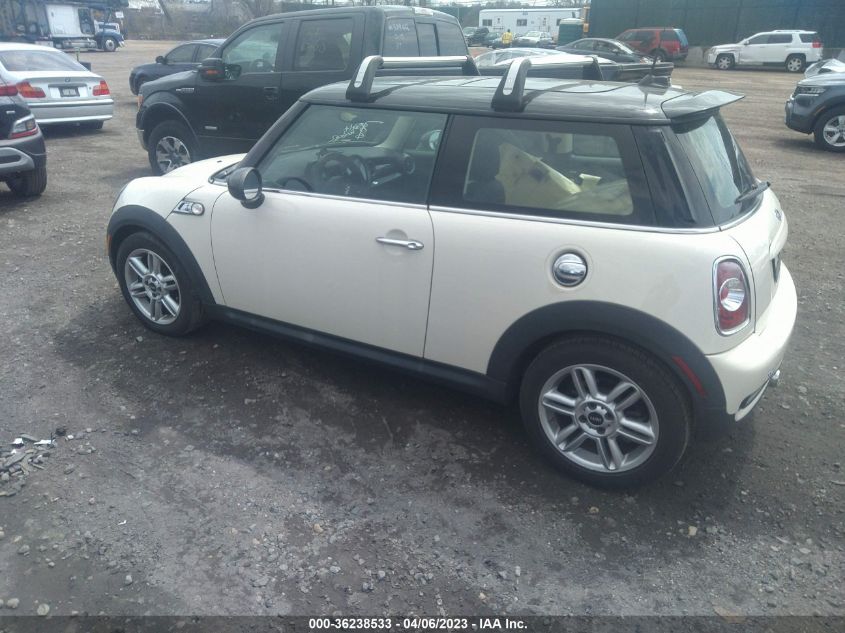 2013 MINI COOPER HARDTOP S - WMWSV3C52DT395707