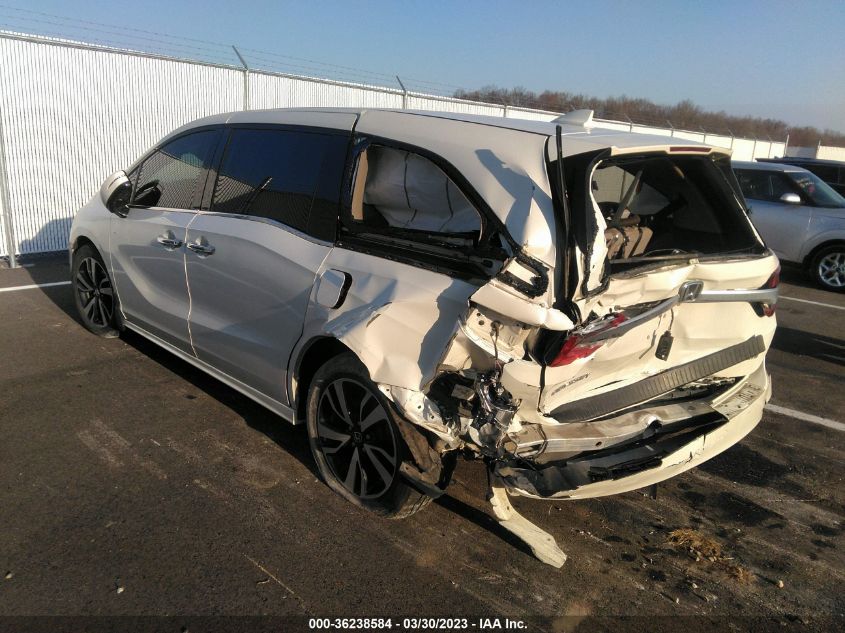 2018 HONDA ODYSSEY ELITE 5FNRL6H93JB016877