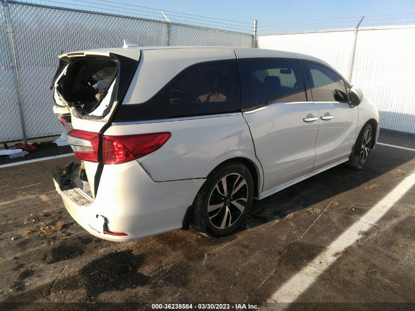 2018 HONDA ODYSSEY ELITE 5FNRL6H93JB016877