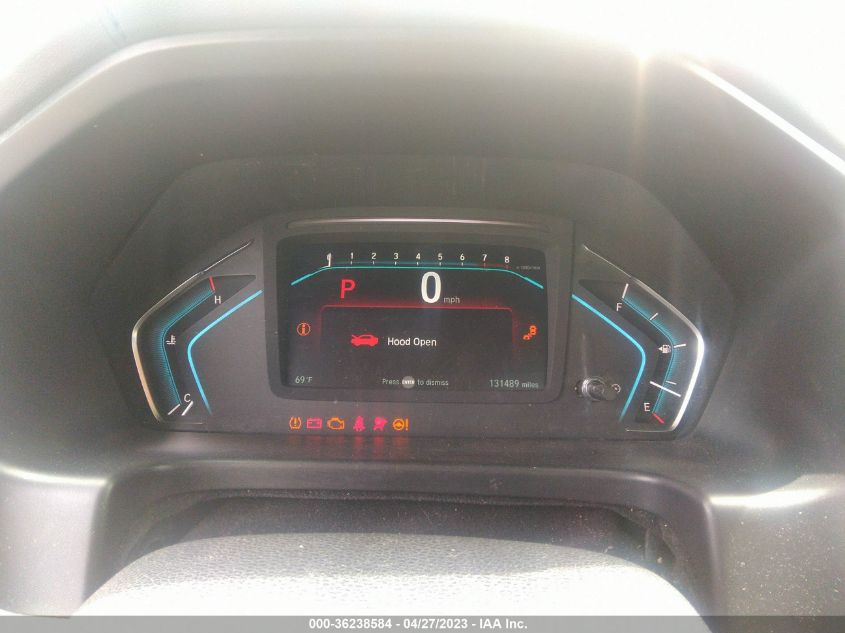 2018 HONDA ODYSSEY ELITE 5FNRL6H93JB016877