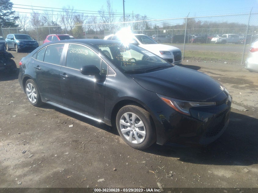 VIN JTDEPMAE3MJ141759 2021 TOYOTA COROLLA LE
