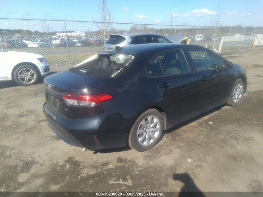 VIN JTDEPMAE3MJ141759 2021 TOYOTA COROLLA LE