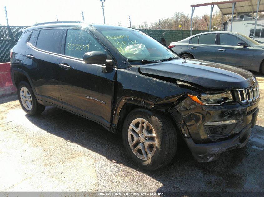 2018 JEEP COMPASS SPORT - 3C4NJDAB1JT481553