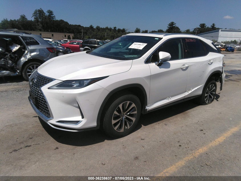 VIN 2T2HZMDA4LC240662 2020 LEXUS RX RX 350