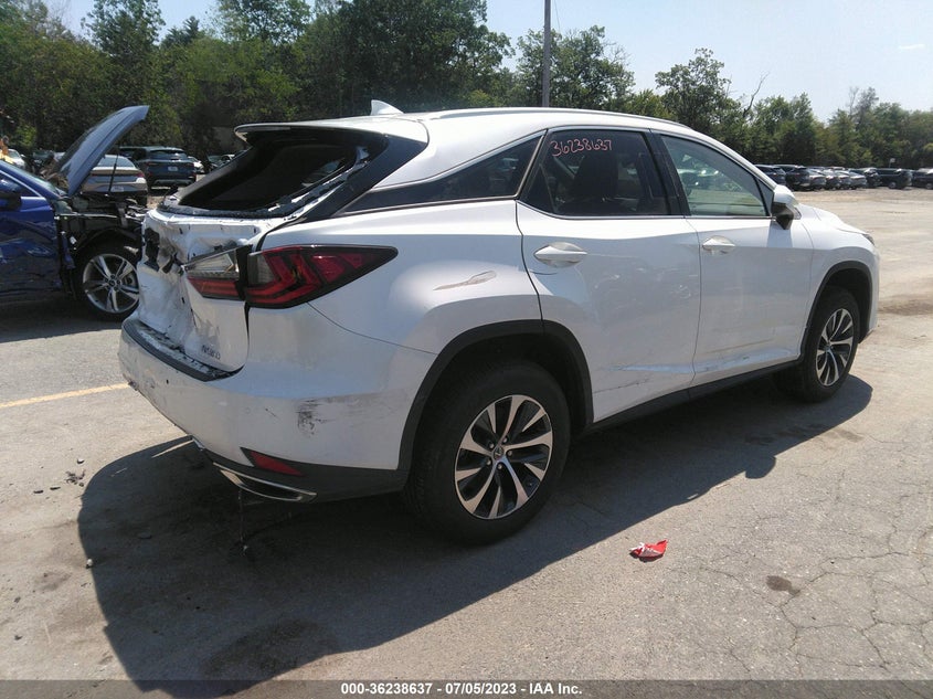 VIN 2T2HZMDA4LC240662 2020 LEXUS RX RX 350