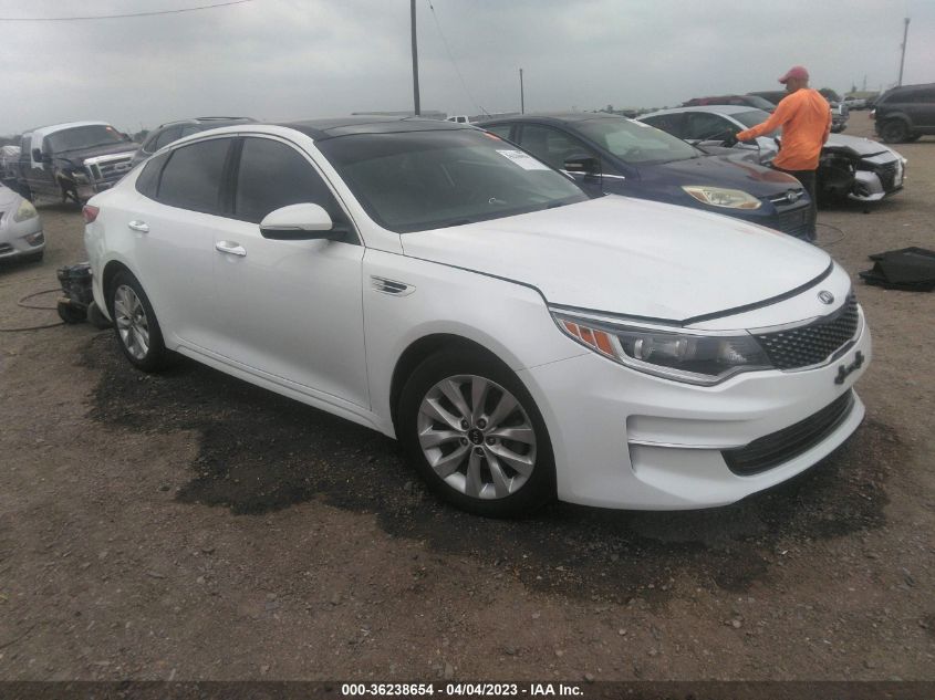 2016 KIA OPTIMA EX - 5XXGU4L36GG029303