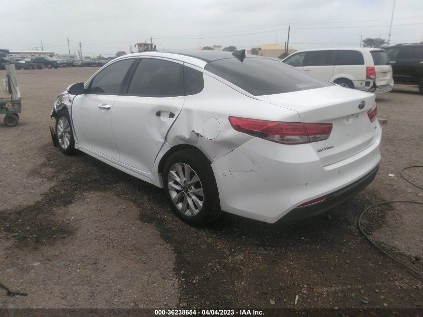 2016 KIA OPTIMA EX - 5XXGU4L36GG029303