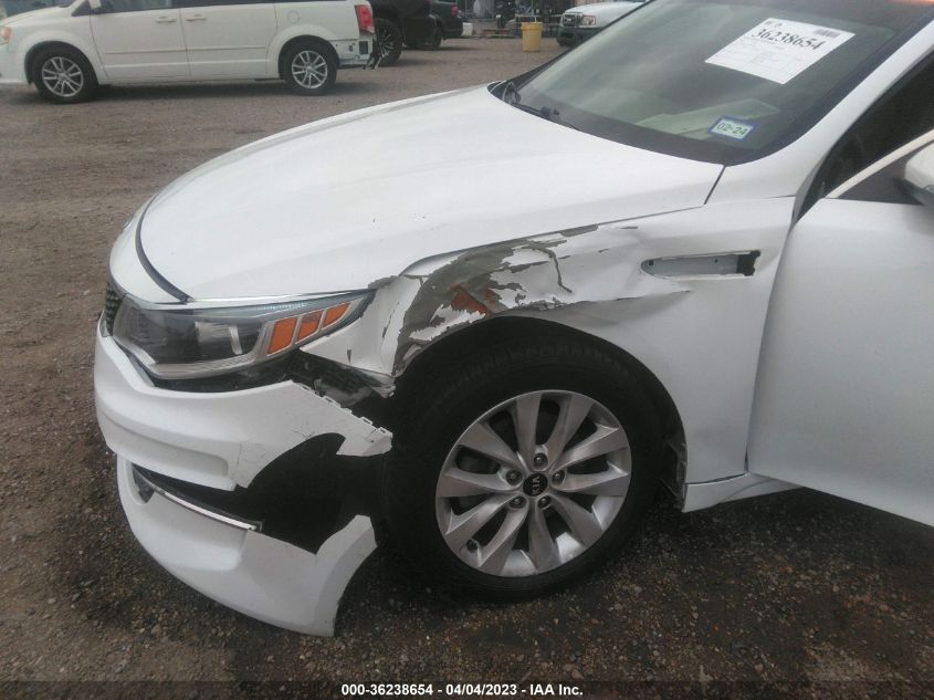 2016 KIA OPTIMA EX - 5XXGU4L36GG029303