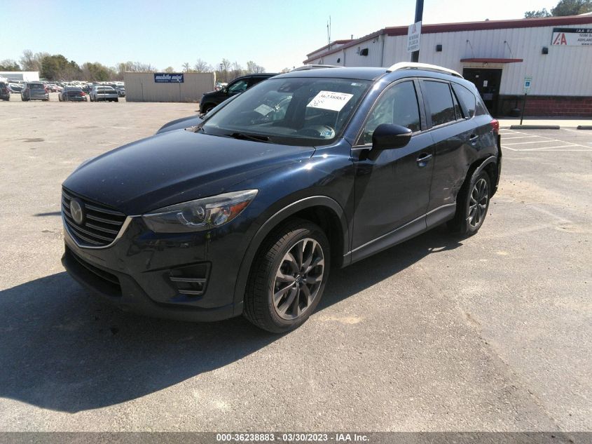 2016 MAZDA CX-5 GRAND TOURING - JM3KE4DY8G0690681