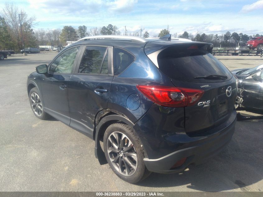 2016 MAZDA CX-5 GRAND TOURING - JM3KE4DY8G0690681