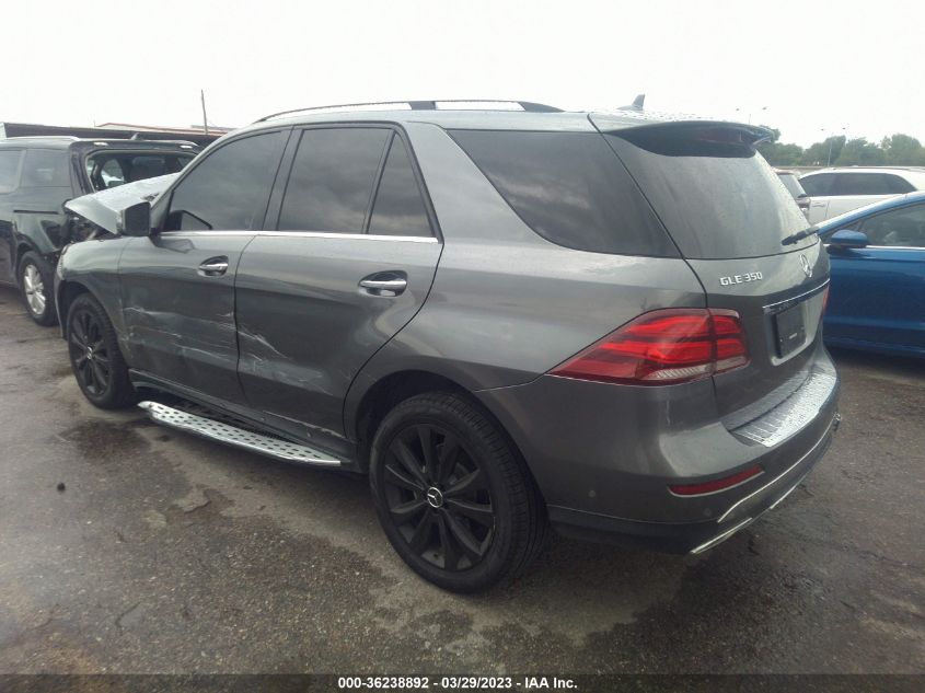 2017 MERCEDES-BENZ GLE GLE 350 - 4JGDA5JB2HA923948