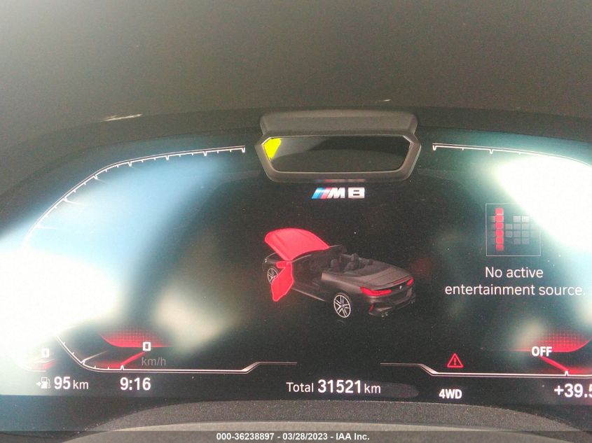 2020 BMW M8 - WBSDZ0C09LCD94955