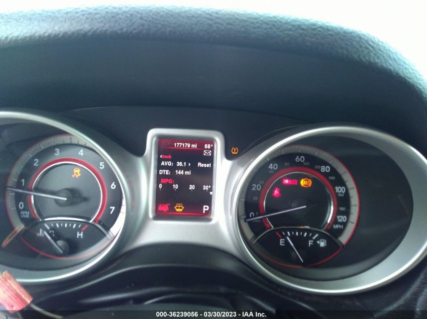 2014 DODGE JOURNEY SXT - 3C4PDCBG6ET219926