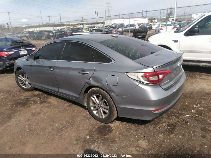 2016 HYUNDAI SONATA 2.4L SE - 5NPE24AF2GH302882