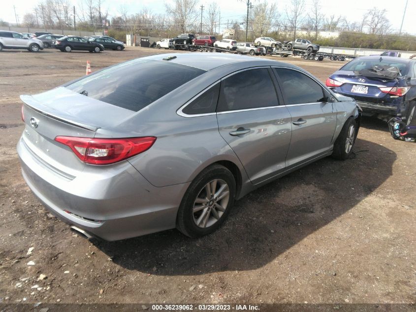 2016 HYUNDAI SONATA 2.4L SE - 5NPE24AF2GH302882