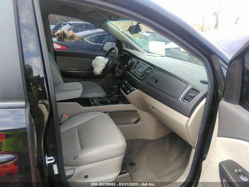 2015 KIA SEDONA L - KNDMA5C11F6050833