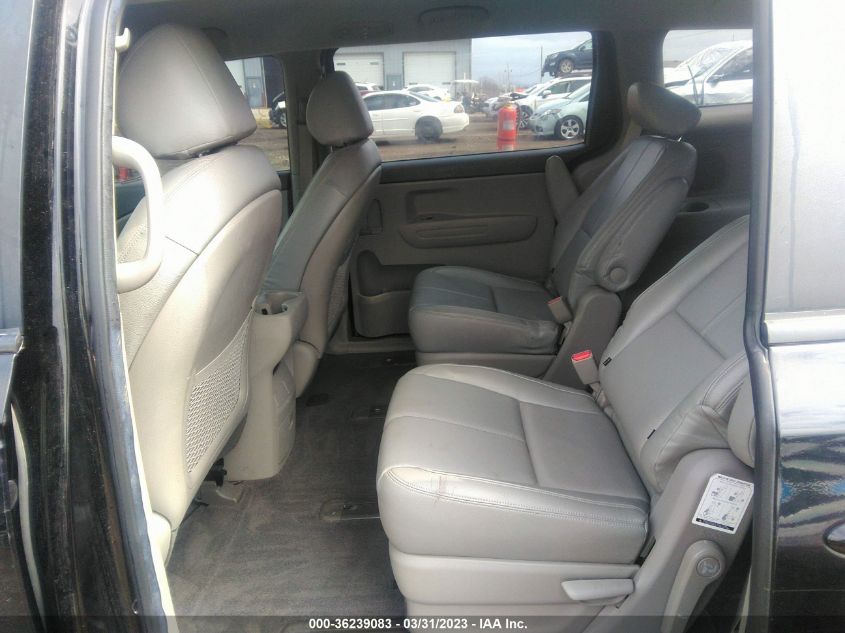 2015 KIA SEDONA L - KNDMA5C11F6050833