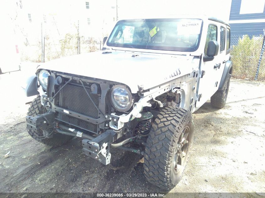2020 JEEP WRANGLER UNLIMITED WILLYS - 1C4HJXDN2LW237315