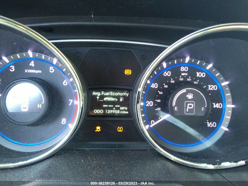 2013 HYUNDAI SONATA GLS - 5NPEB4AC6DH632784