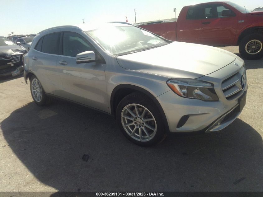 2015 MERCEDES-BENZ GLA-CLASS GLA 250 - WDCTG4GB1FJ117672