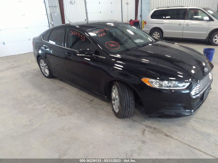 2016 FORD FUSION SE - 3FA6P0HD7GR165539