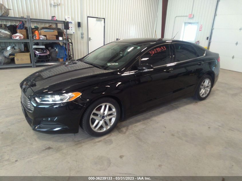 2016 FORD FUSION SE - 3FA6P0HD7GR165539