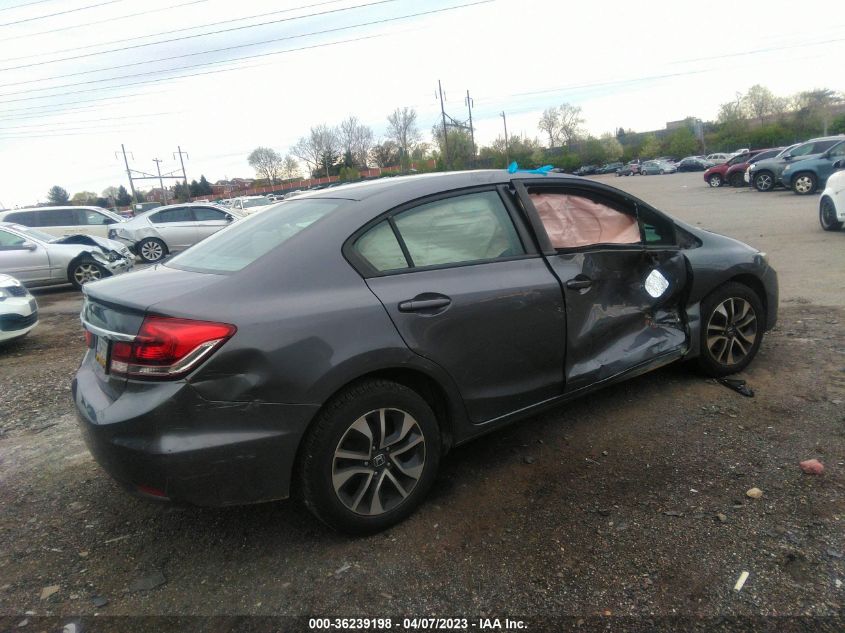 2014 HONDA CIVIC SEDAN EX - 2HGFB2F80EH553832