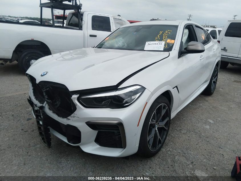 2022 BMW X6 M50I - 5UXCY8C06N9J22587