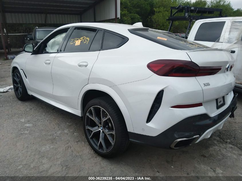 2022 BMW X6 M50I - 5UXCY8C06N9J22587