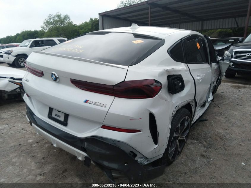 2022 BMW X6 M50I - 5UXCY8C06N9J22587