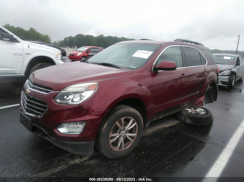2016 CHEVROLET EQUINOX LT - 2GNALCEK0G1126467
