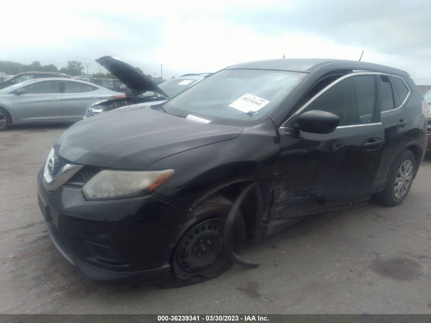 2016 NISSAN ROGUE S - KNMAT2MT6GP661318