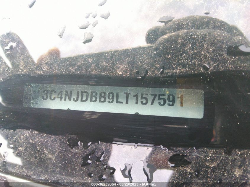 2020 JEEP COMPASS LATITUDE - 3C4NJDBB9LT157591