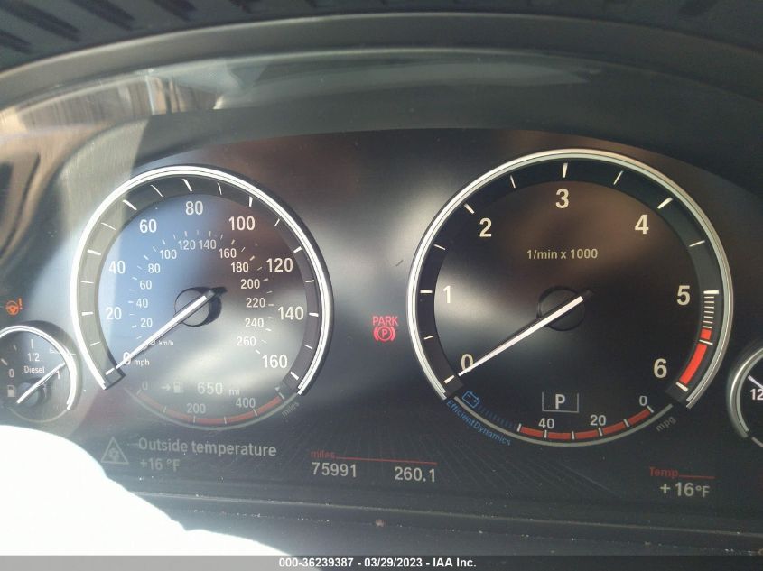 2016 BMW 5 SERIES 535D - WBAXA5C59GD691903