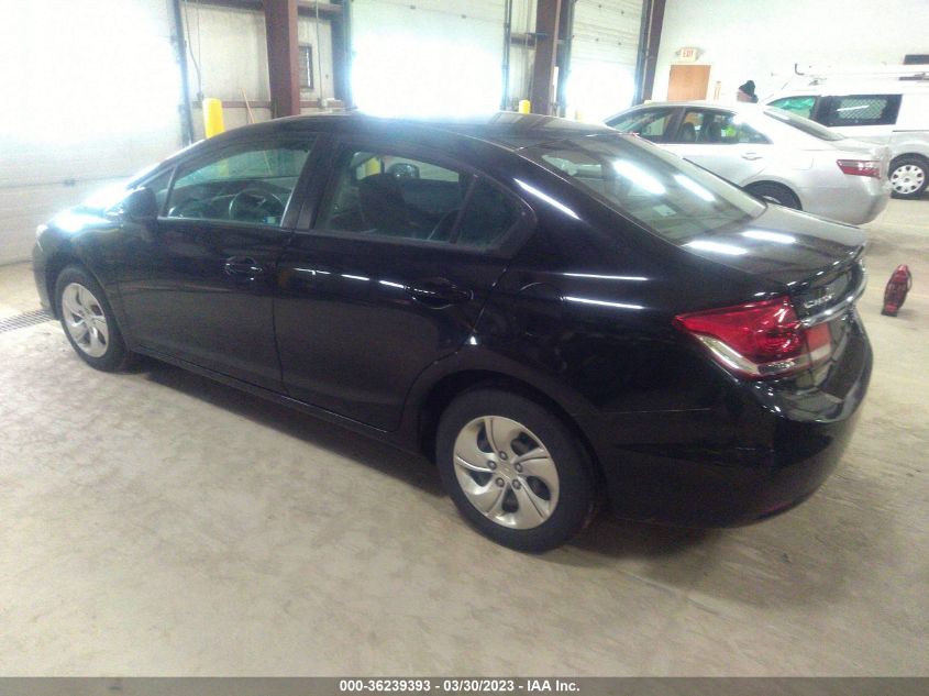 2013 HONDA CIVIC SDN LX - 2HGFB2F59DH584341