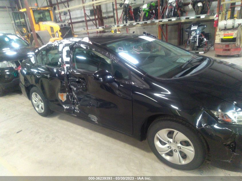 2013 HONDA CIVIC SDN LX - 2HGFB2F59DH584341