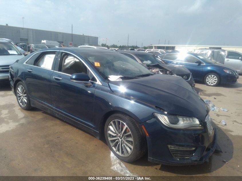 2017 LINCOLN MKZ SELECT - 3LN6L5C96HR619914