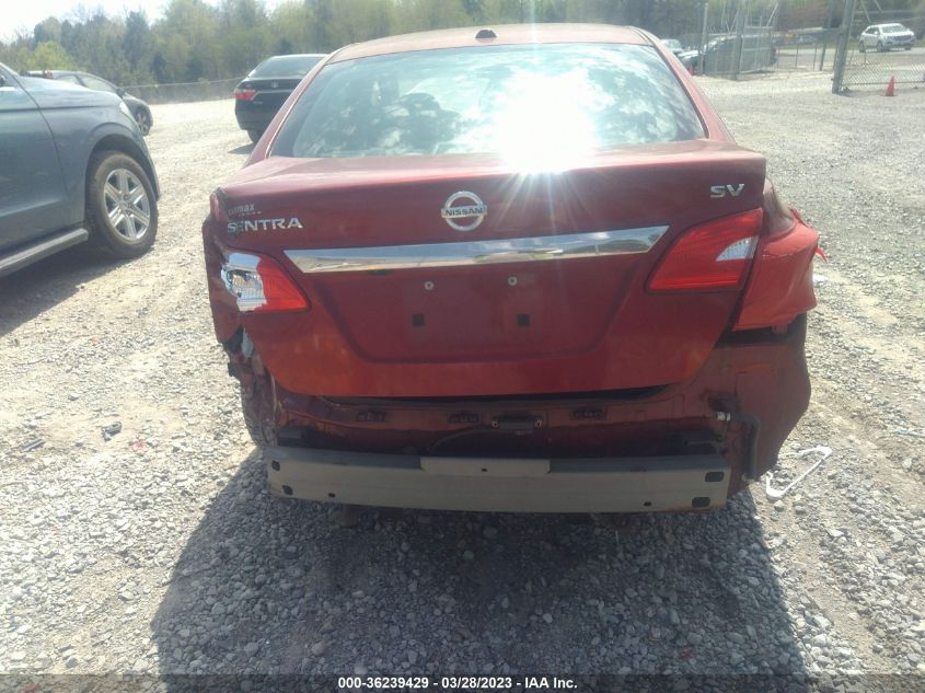 2017 NISSAN SENTRA SV - 3N1AB7AP7HY381417