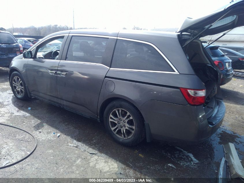 2013 HONDA ODYSSEY EX-L - 5FNRL5H68DB084967