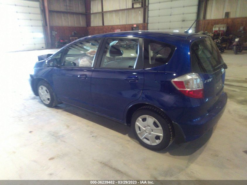 2013 HONDA FIT - JHMGE8H33DC068650