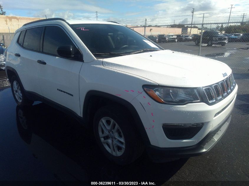 2019 JEEP COMPASS SPORT - 3C4NJCAB3KT614860