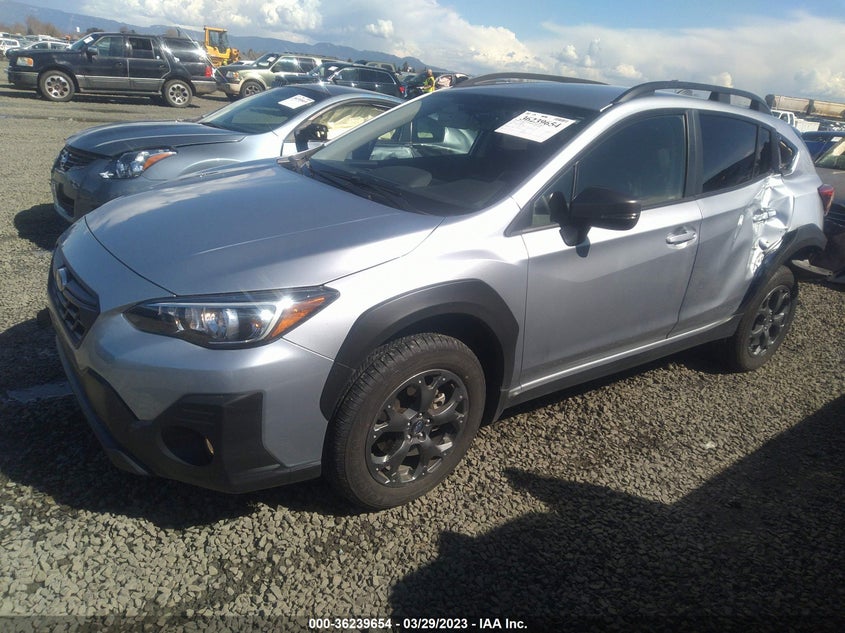 VIN JF2GTHRC9NH223584 2022 SUBARU CROSSTREK SPORT