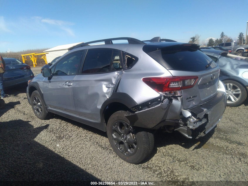 VIN JF2GTHRC9NH223584 2022 SUBARU CROSSTREK SPORT