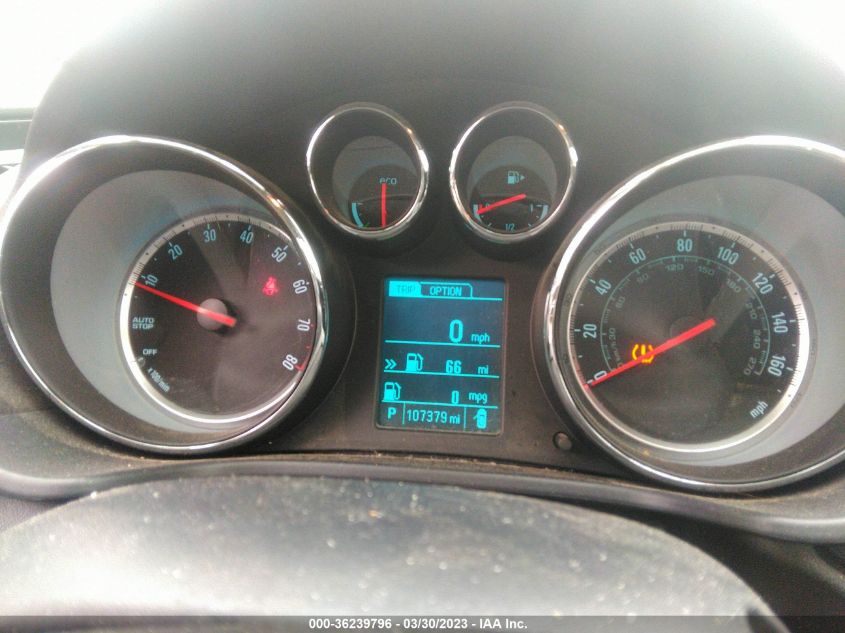 2013 BUICK REGAL BASE - 2G4GR5ER9D9249882
