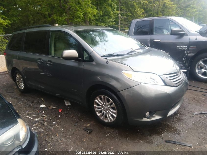 2013 TOYOTA SIENNA XLE AAS/XLE/LTD - 5TDYK3DC5DS307203