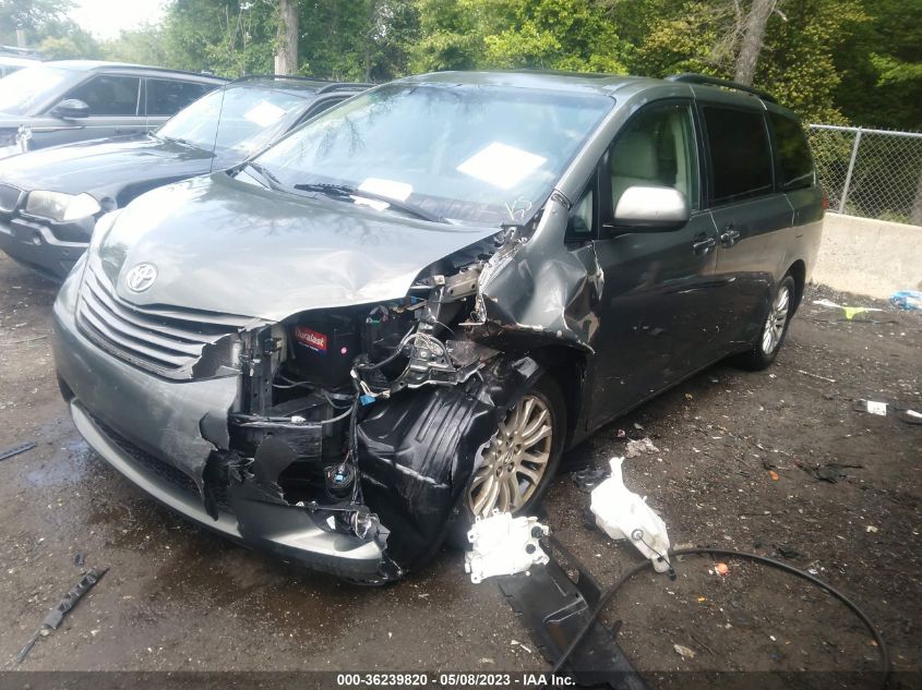 2013 TOYOTA SIENNA XLE AAS/XLE/LTD - 5TDYK3DC5DS307203
