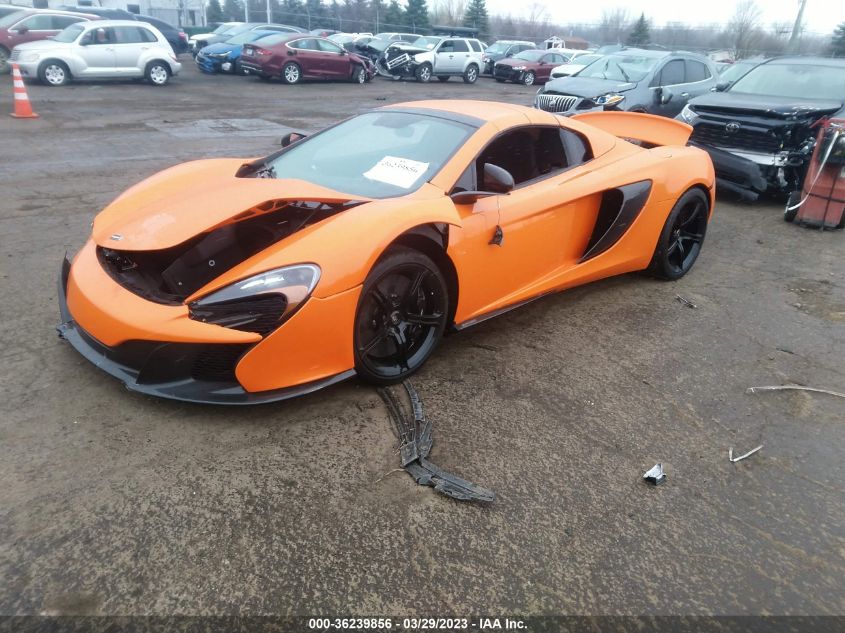 2016 MCLAREN AUTOMOTIVE 650S SPIDER - SBM11FAA6GW005861