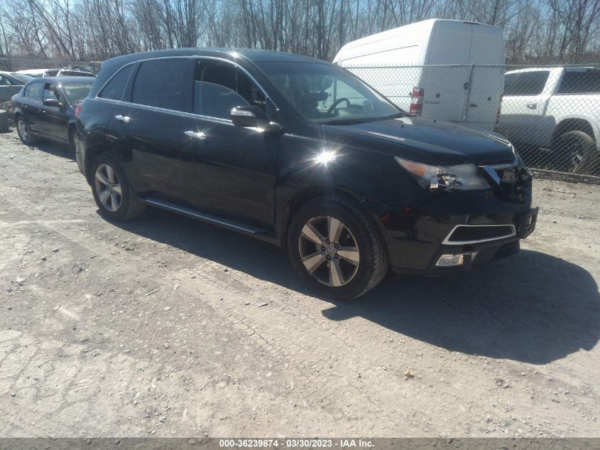 2013 ACURA MDX TECH PKG - 2HNYD2H3XDH500714