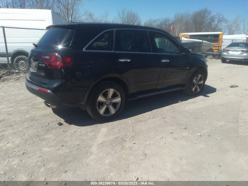 2013 ACURA MDX TECH PKG - 2HNYD2H3XDH500714