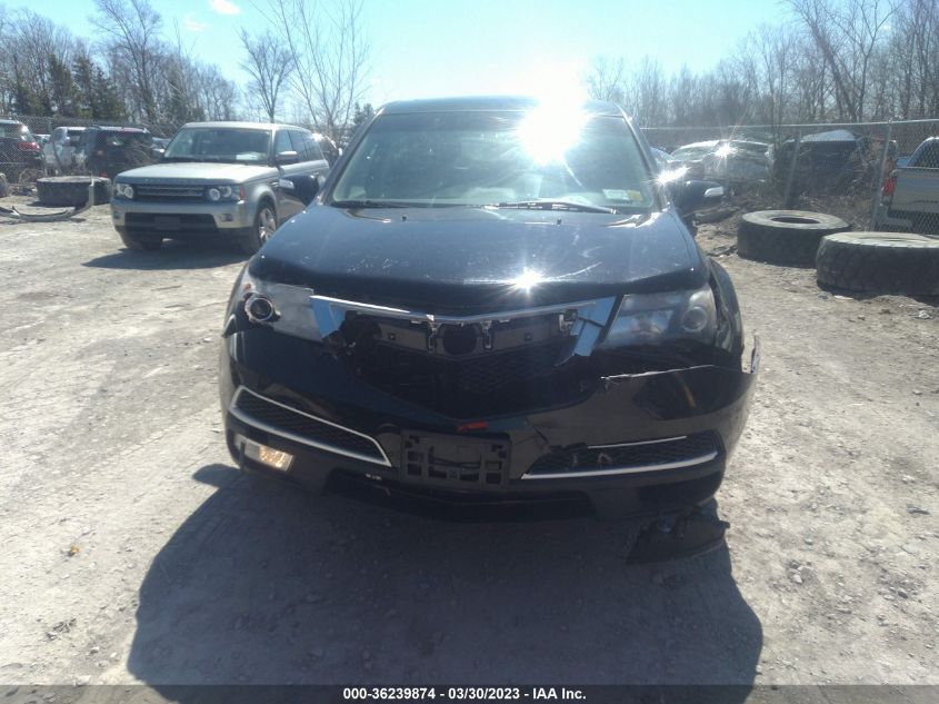 2013 ACURA MDX TECH PKG - 2HNYD2H3XDH500714